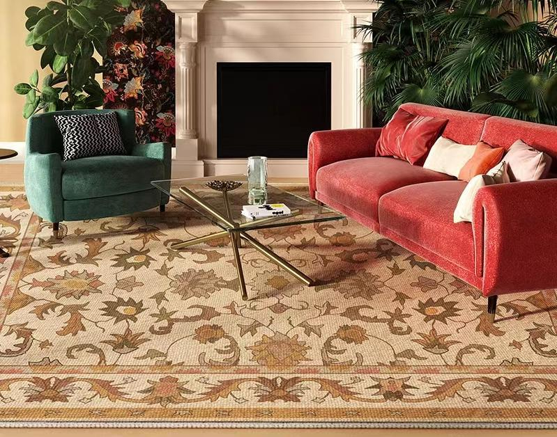 歐式風(fēng)格地毯的特征